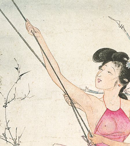 新化-胡也佛的仕女画和最知名的金瓶梅秘戏图